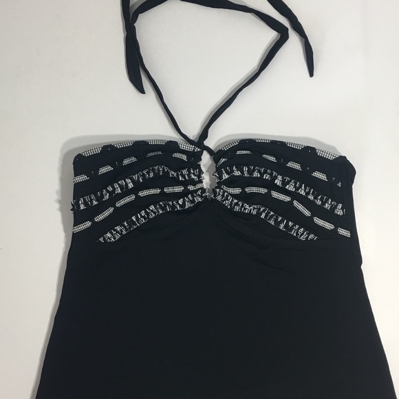 Kenneth Cole Reaction | Black & White Tankini XL - Picture 4 of 8
